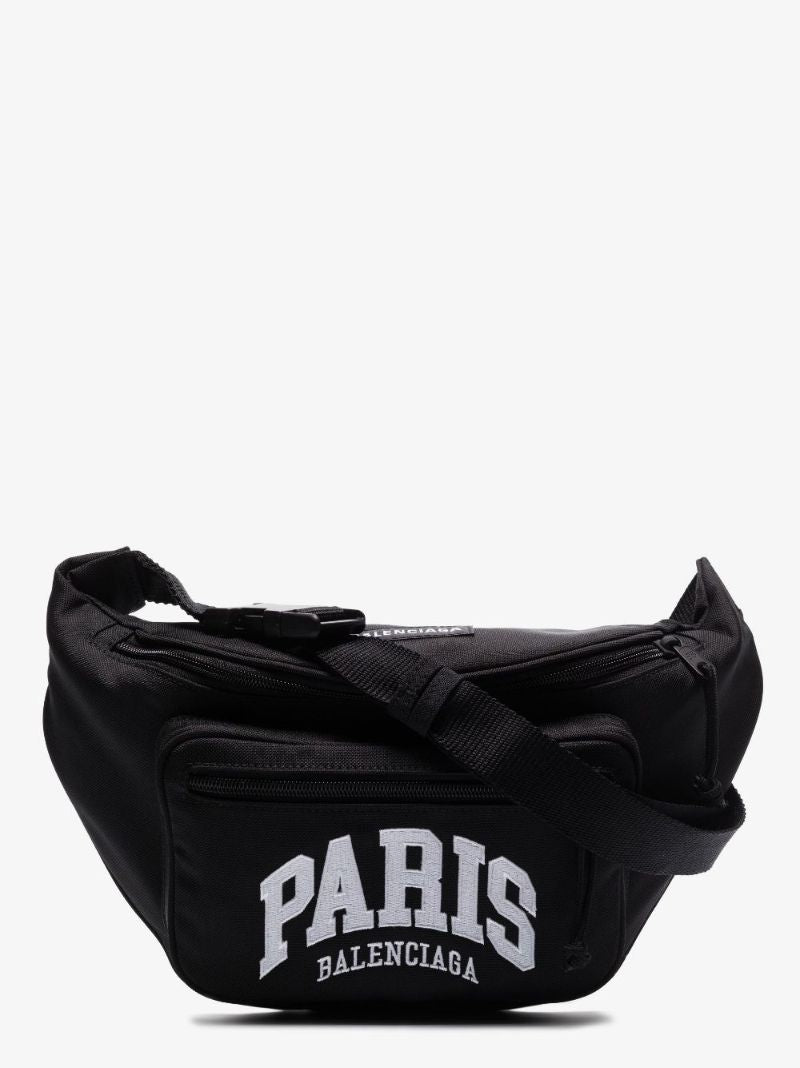 Black Paris Explorer Cross Body Bag