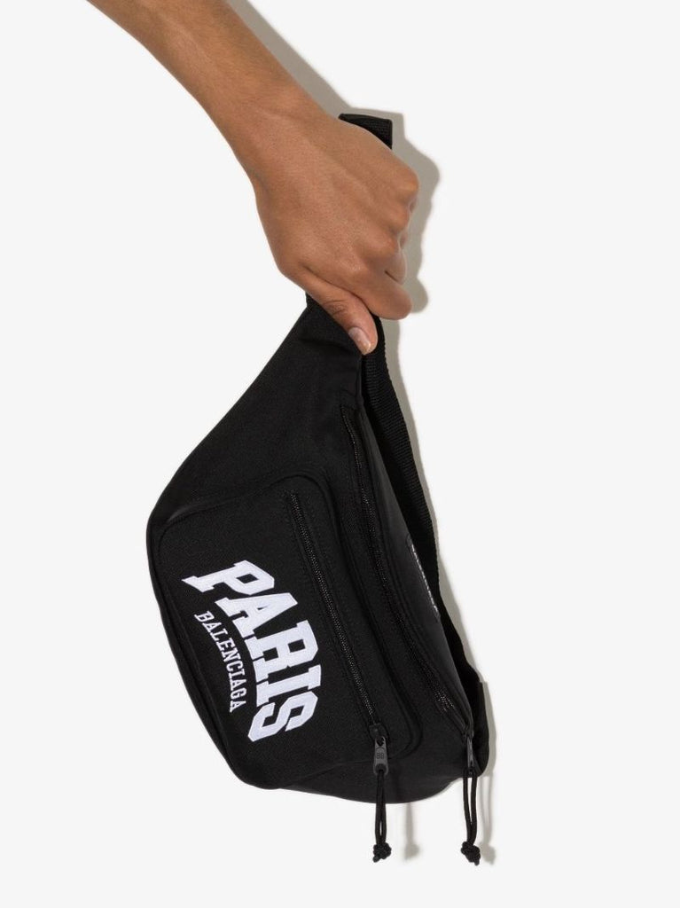 Black Paris Explorer Cross Body Bag