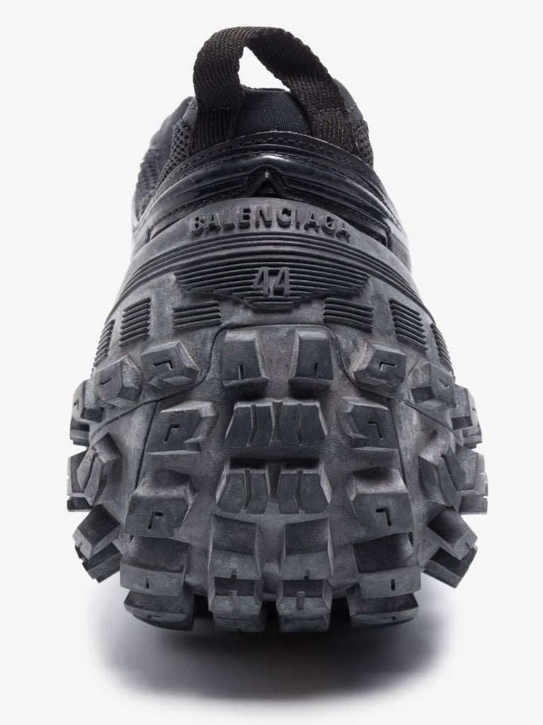 Black Defender Low Top Sneakers