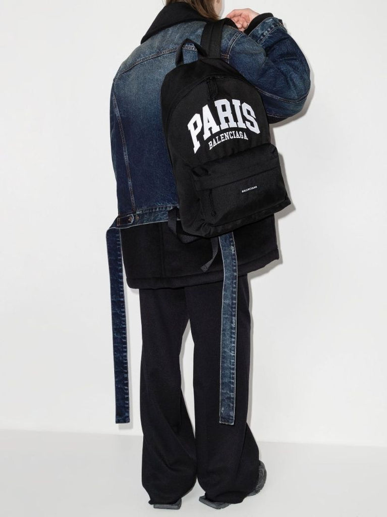 Black Paris Explorer Backpack