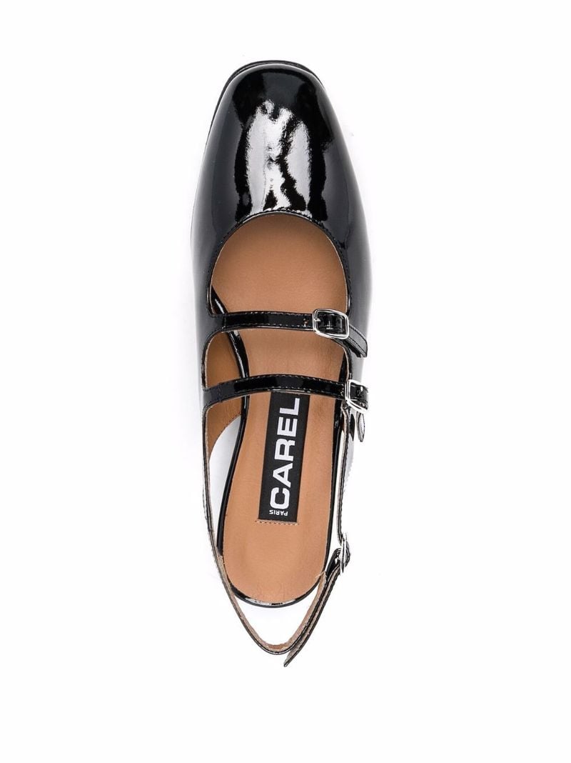 Black Peche 20 Slingback Pumps