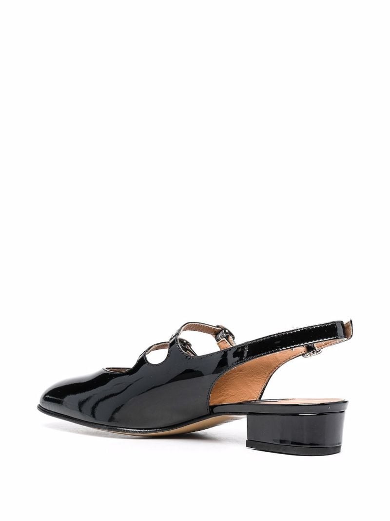 Black Peche 20 Slingback Pumps