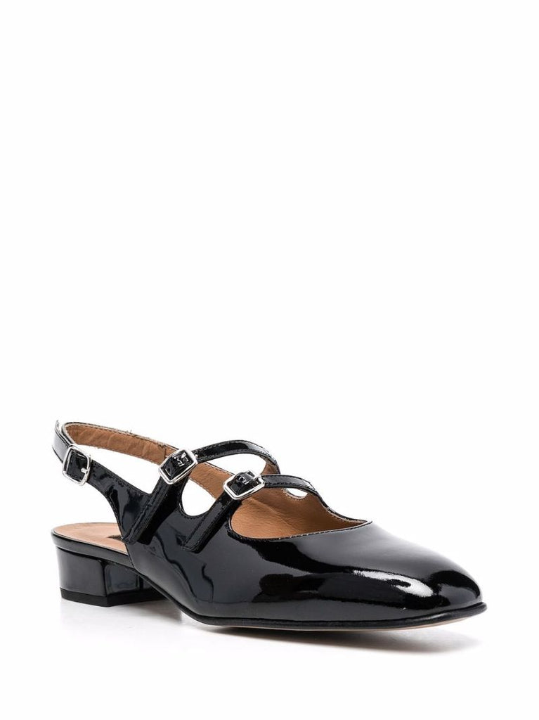 Black Peche 20 Slingback Pumps