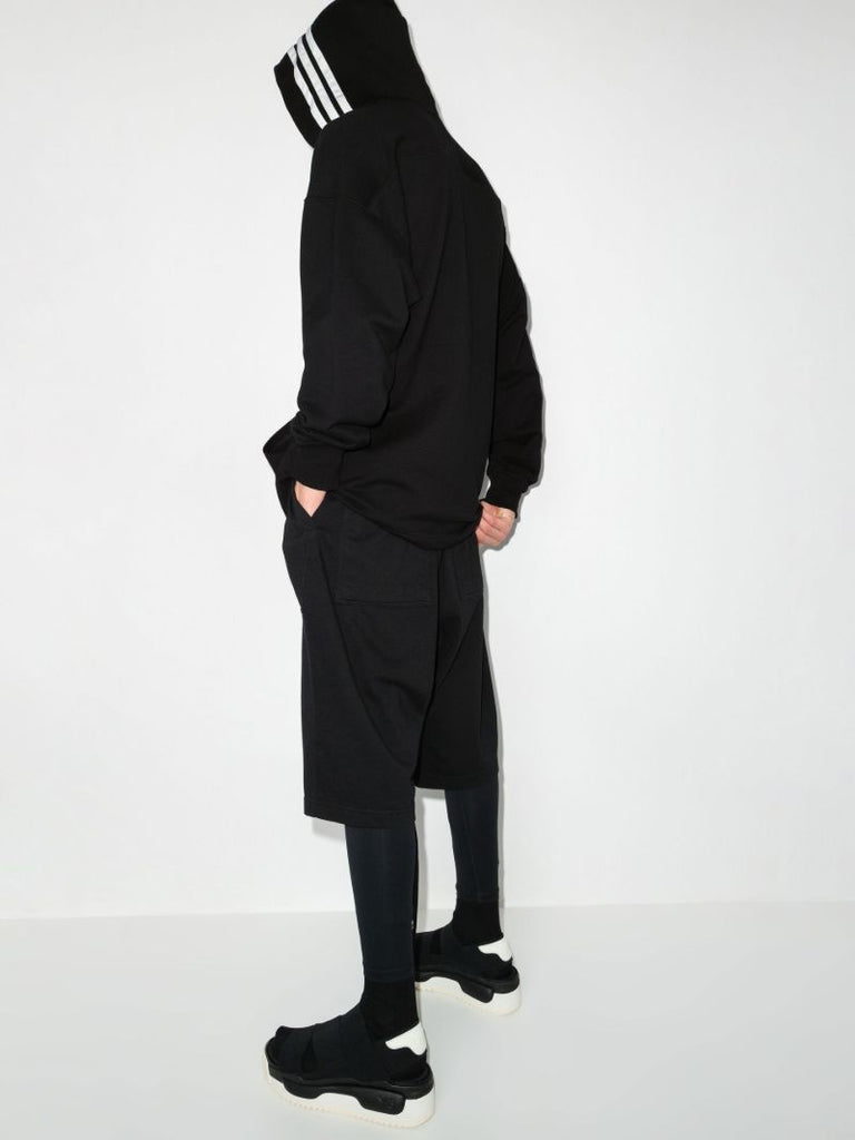 Logo Zip-up Cotton Hoodie
