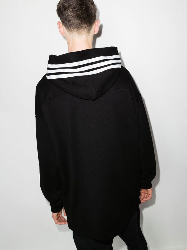 Logo Zip-up Cotton Hoodie