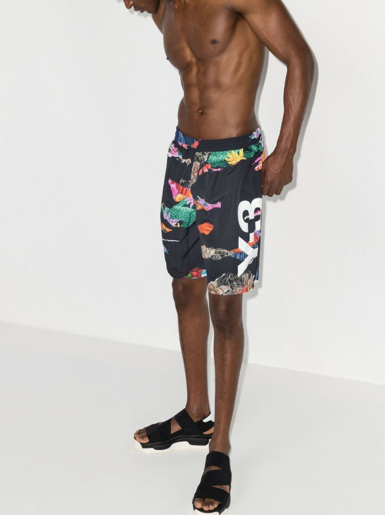 Ch2 Aop Floral Print Swim Shorts