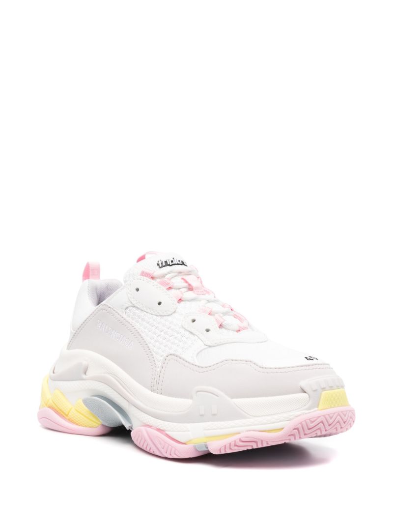 White Triple S Sneakers