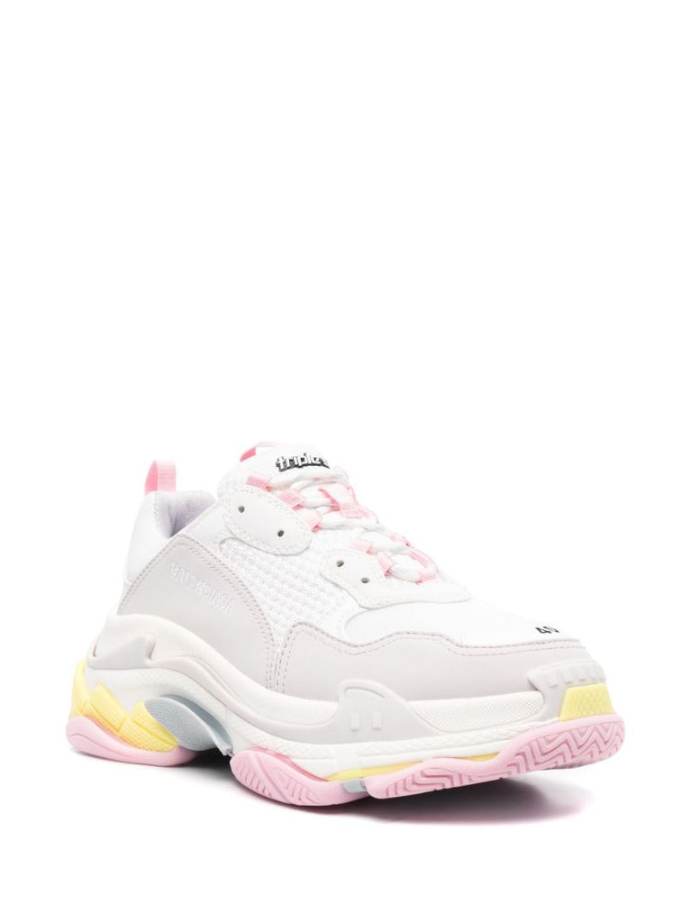 White Triple S Sneakers