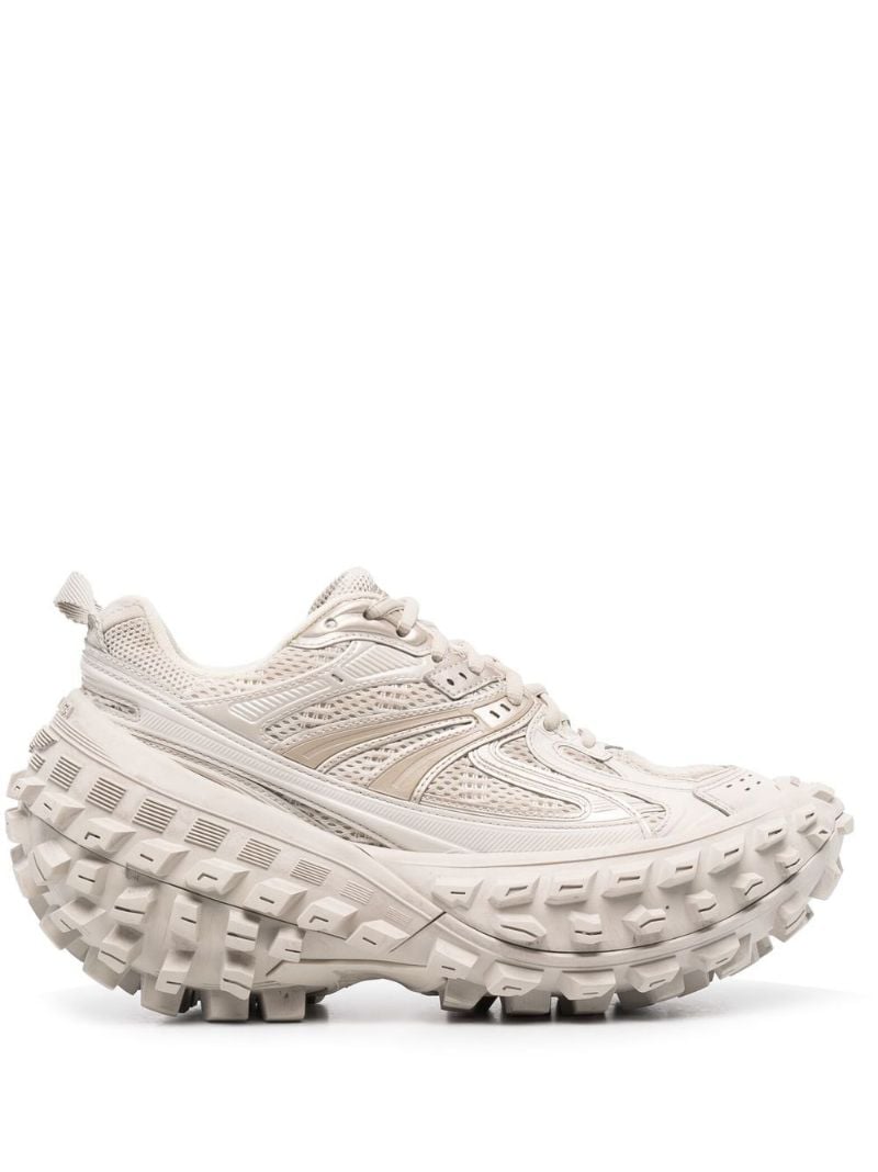 Neutral Bouncer Platform Sneakers