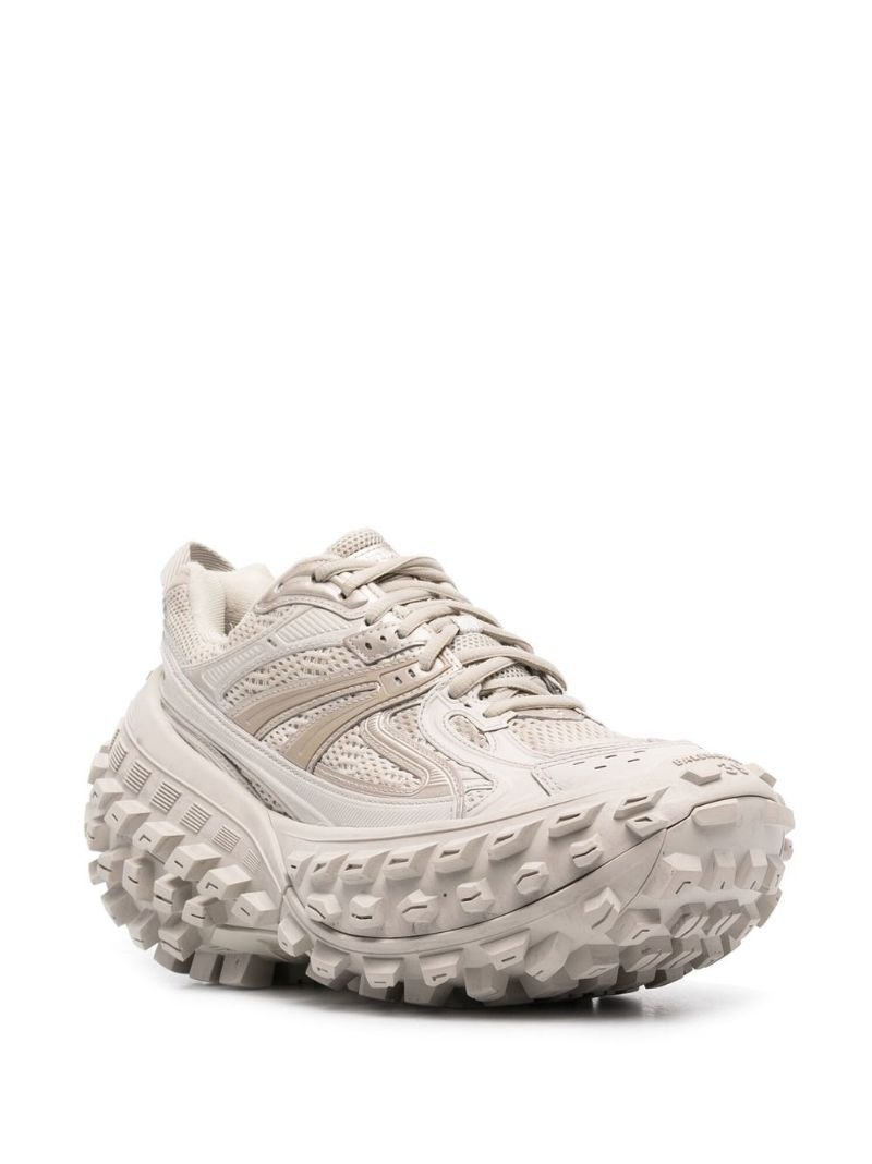 Neutral Bouncer Platform Sneakers
