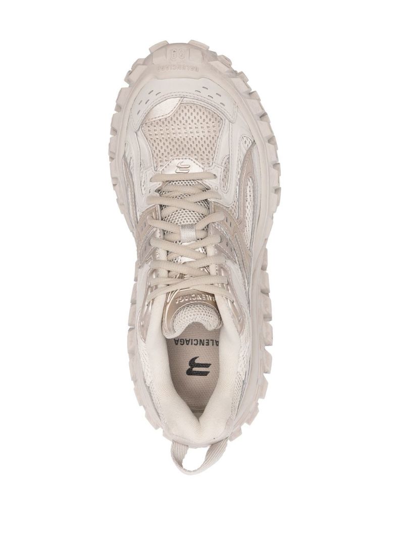 Neutral Bouncer Platform Sneakers
