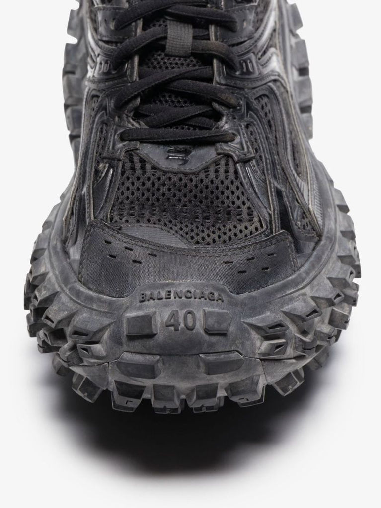 Black Bouncer Low-top Platform Sneakers