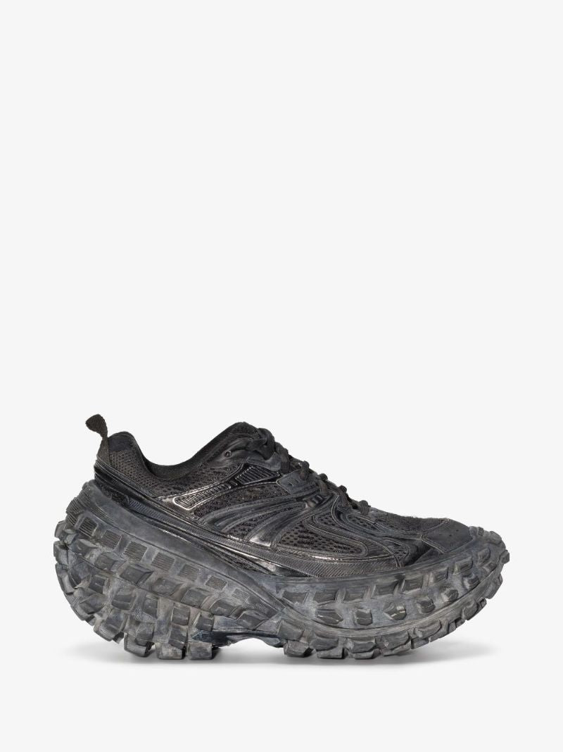 Black Bouncer Low-top Platform Sneakers