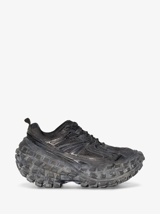Black Bouncer Low-top Platform Sneakers