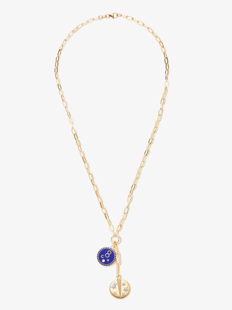 18k Yellow Gold Karma Resilience Refined Clip Chain Necklace