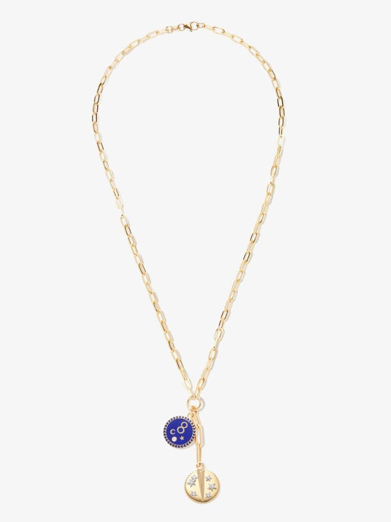 18k Yellow Gold Karma Resilience Refined Clip Chain Necklace