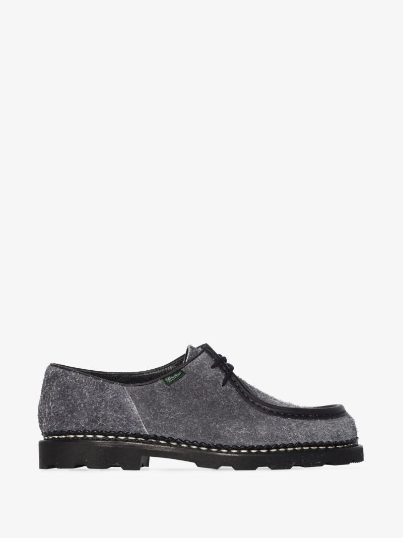 X Browns Grey Michael Suede Shoes