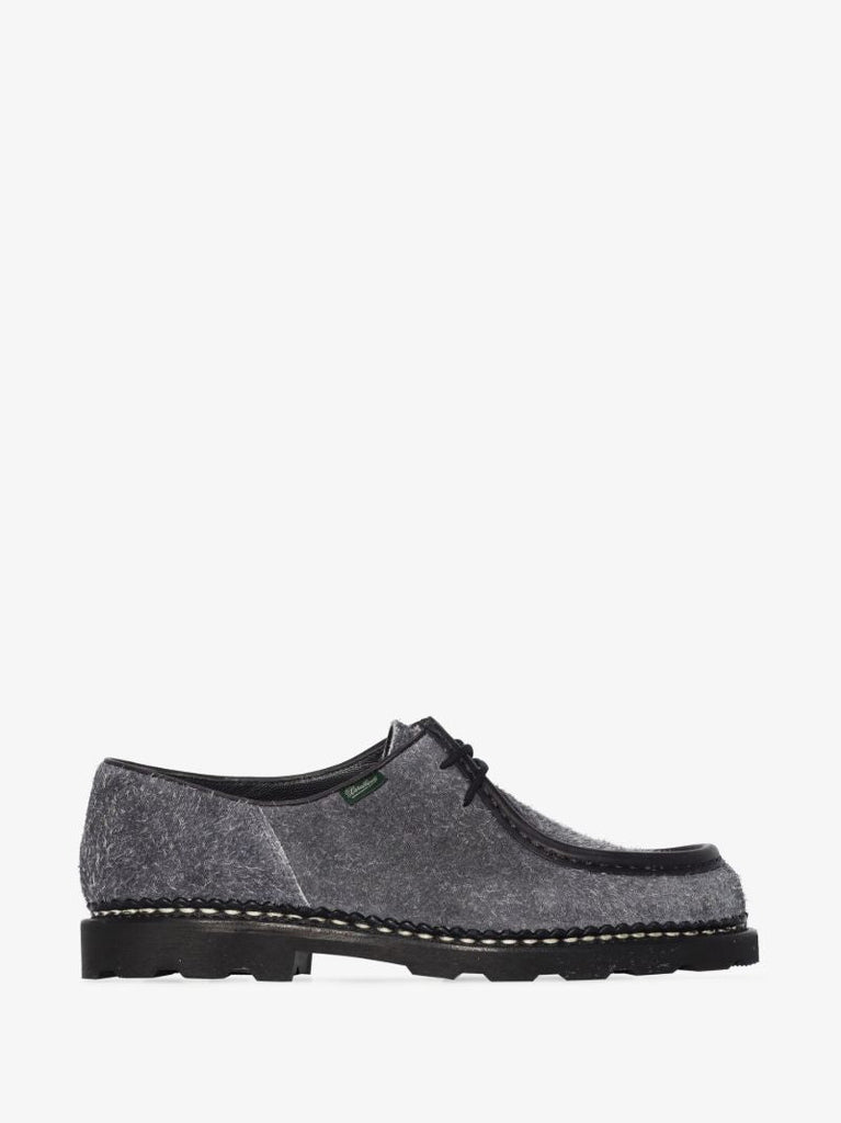 X Browns Grey Michael Suede Shoes