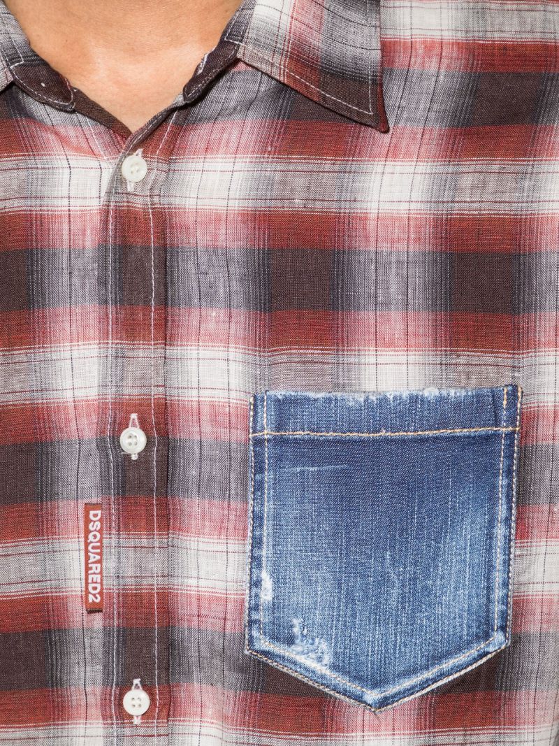 Checked Linen Shirt