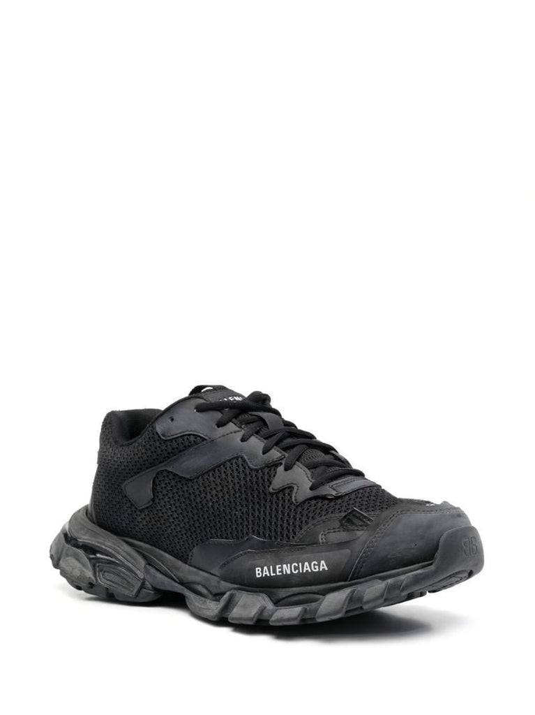 Black Track.3 Low-top Sneakers