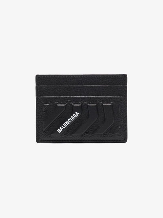 Black Car Leather Cardholder