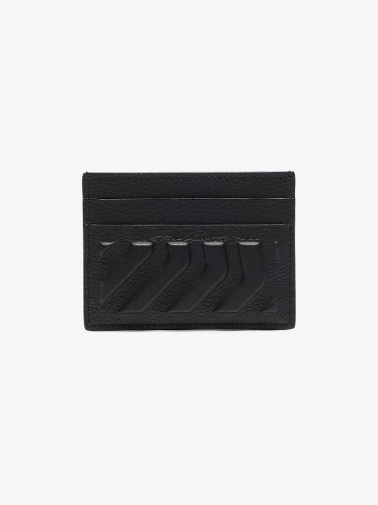 Black Car Leather Cardholder