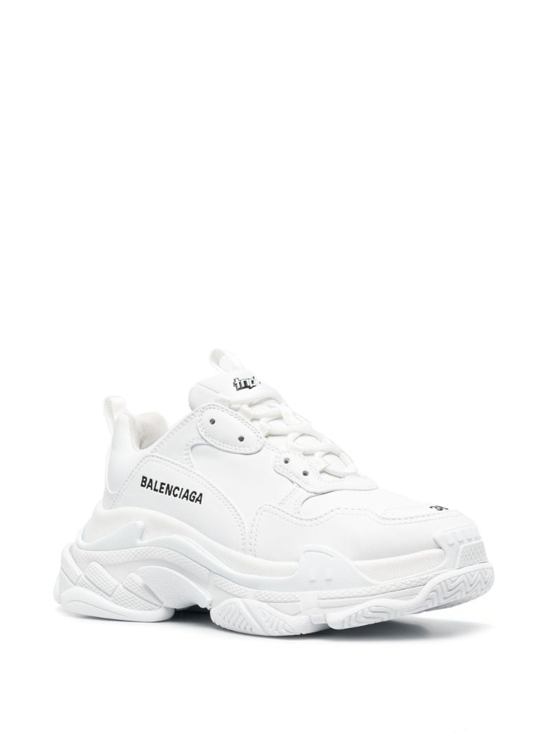 White Triple S Sneakers