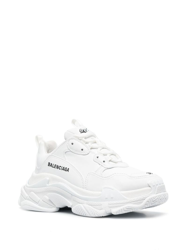 White Triple S Sneakers