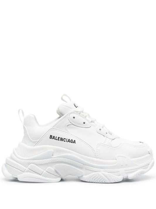 White Triple S Sneakers