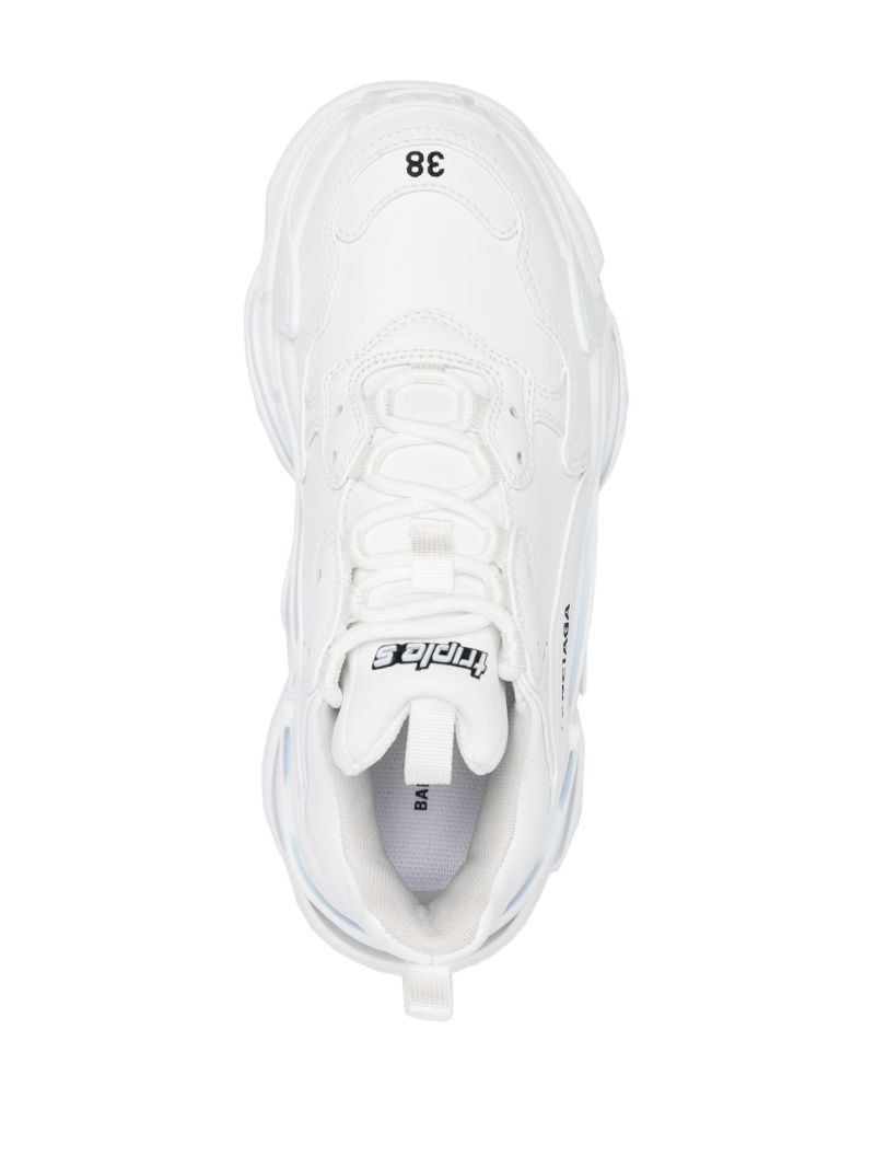 White Triple S Sneakers