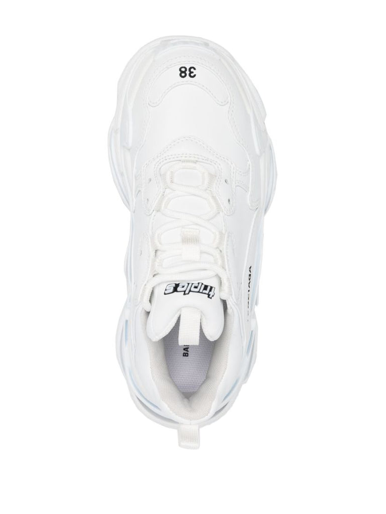 White Triple S Sneakers