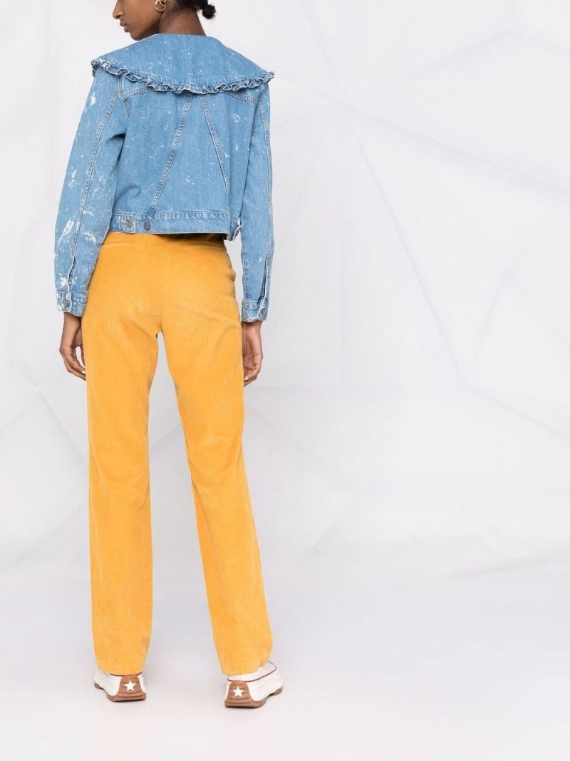 Oversized Collar Denim Jacket