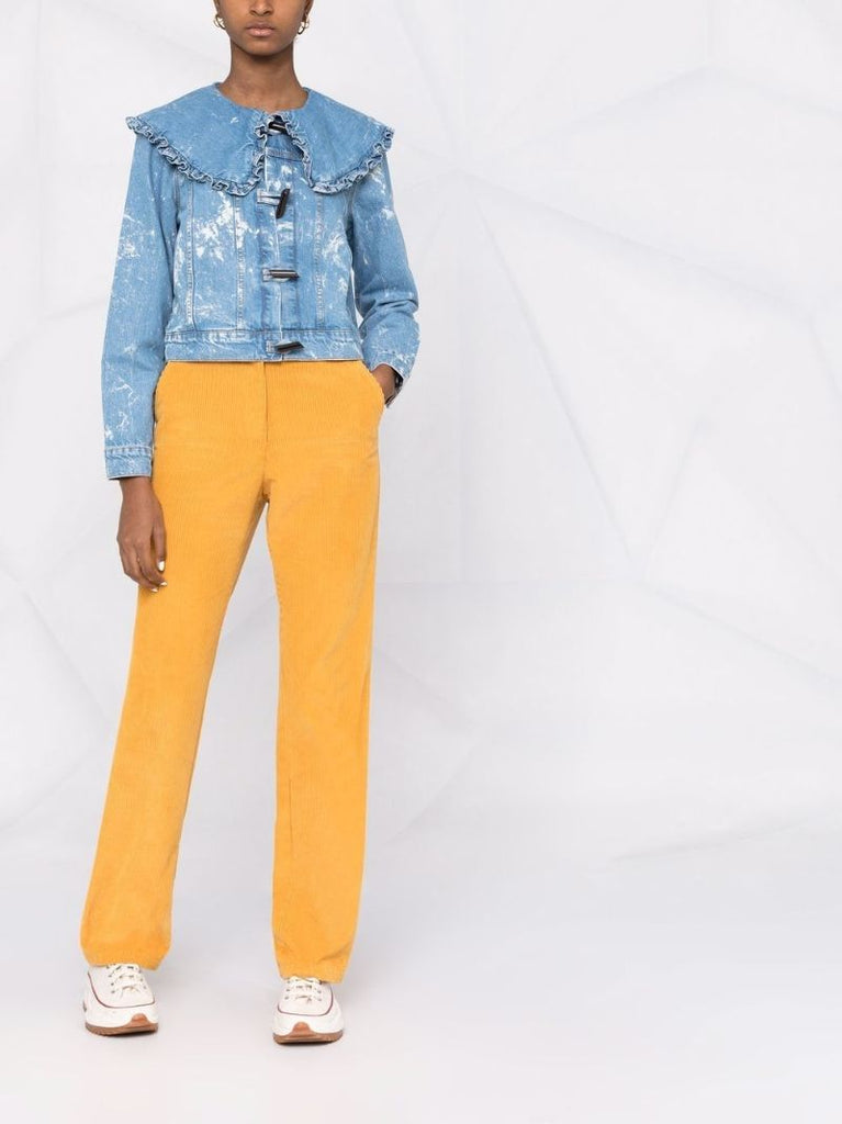 Oversized Collar Denim Jacket
