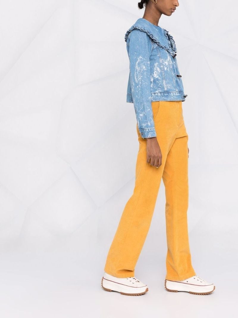 Oversized Collar Denim Jacket