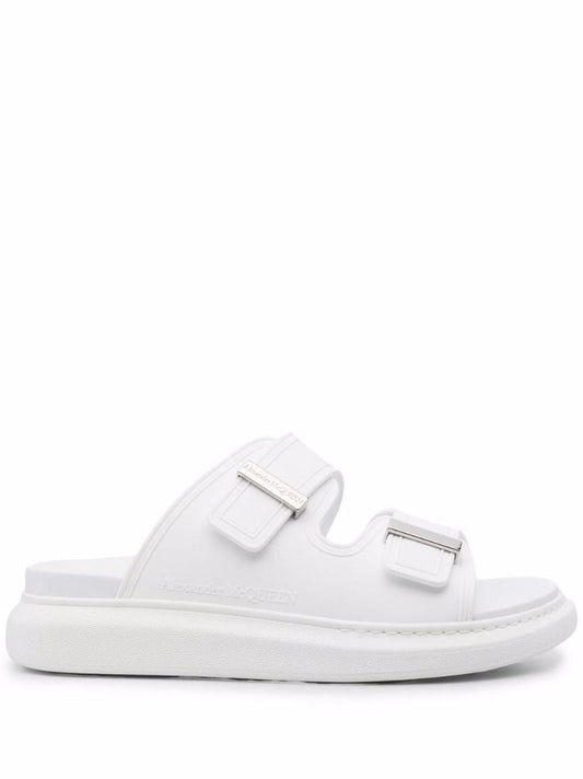 Logo-buckle Detail Sandals