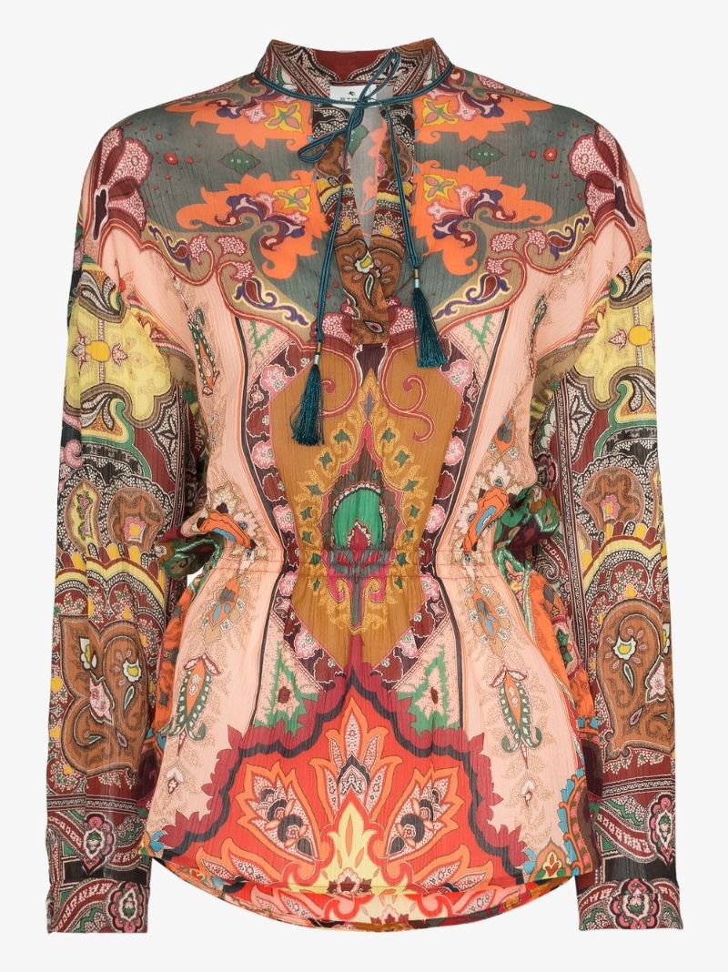 Love Paisley Cotton Blouse