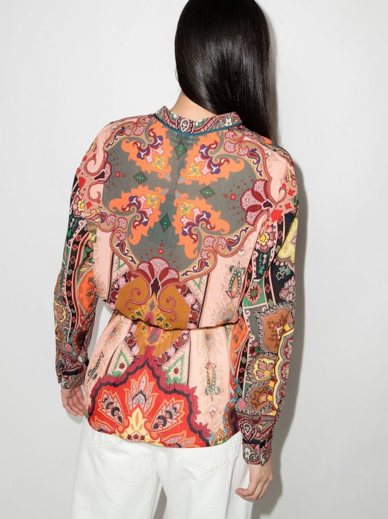 Love Paisley Cotton Blouse