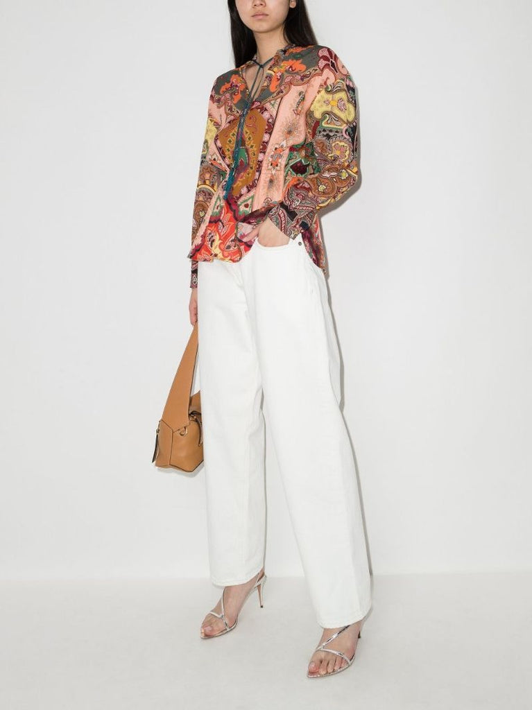 Love Paisley Cotton Blouse