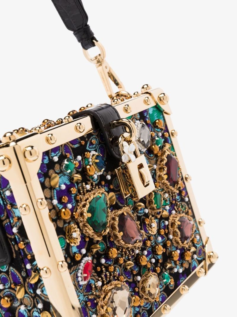 Multicolour Crystal Shoulder Bag