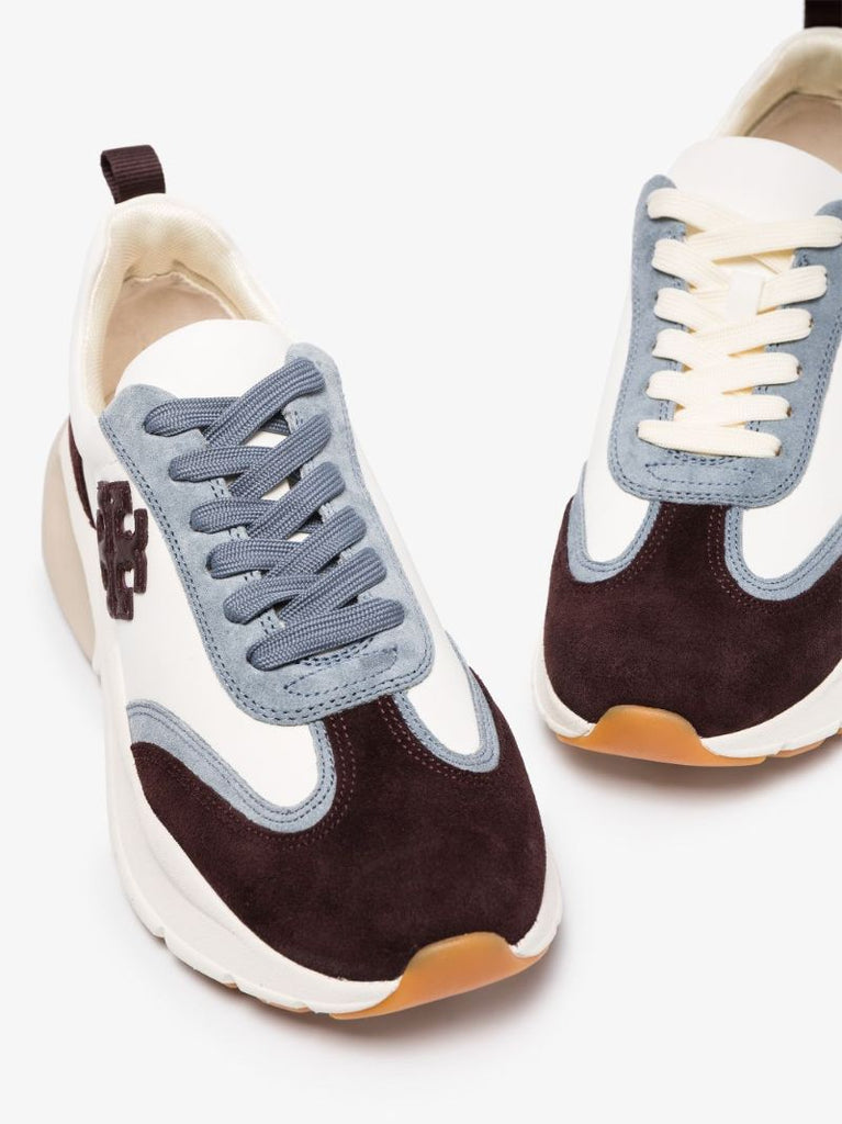 White Good Luck Suede Sneakers
