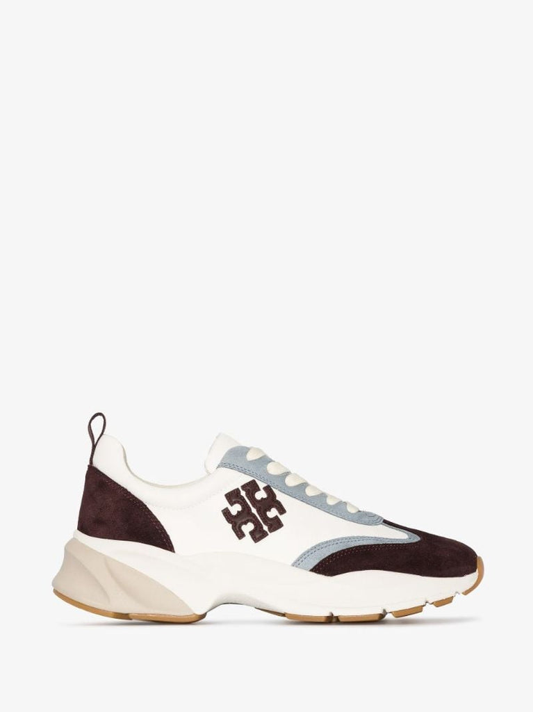 White Good Luck Suede Sneakers