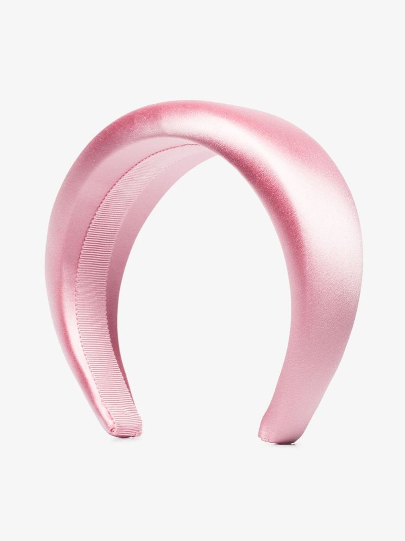 Pink Logo Satin Headband
