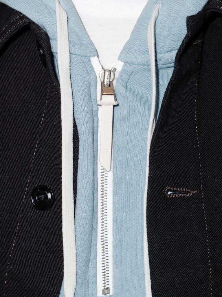 Half-zip Cotton Hoodie