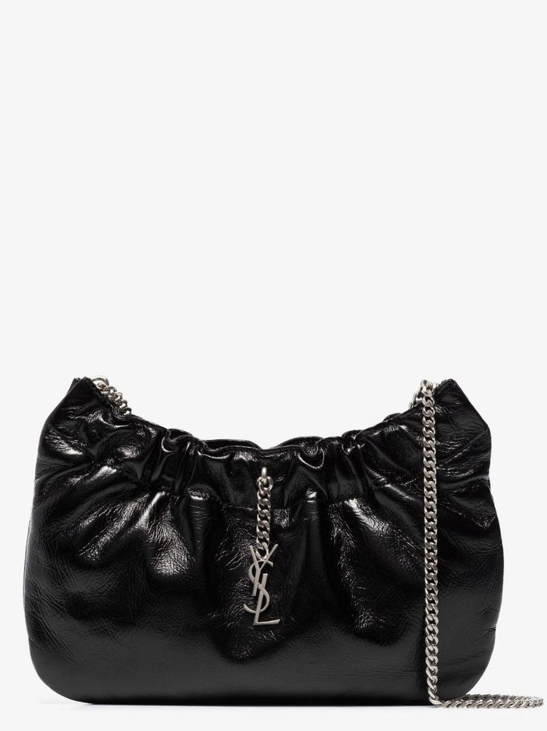 Black Pac Pac Mini Leather Shoulder Bag