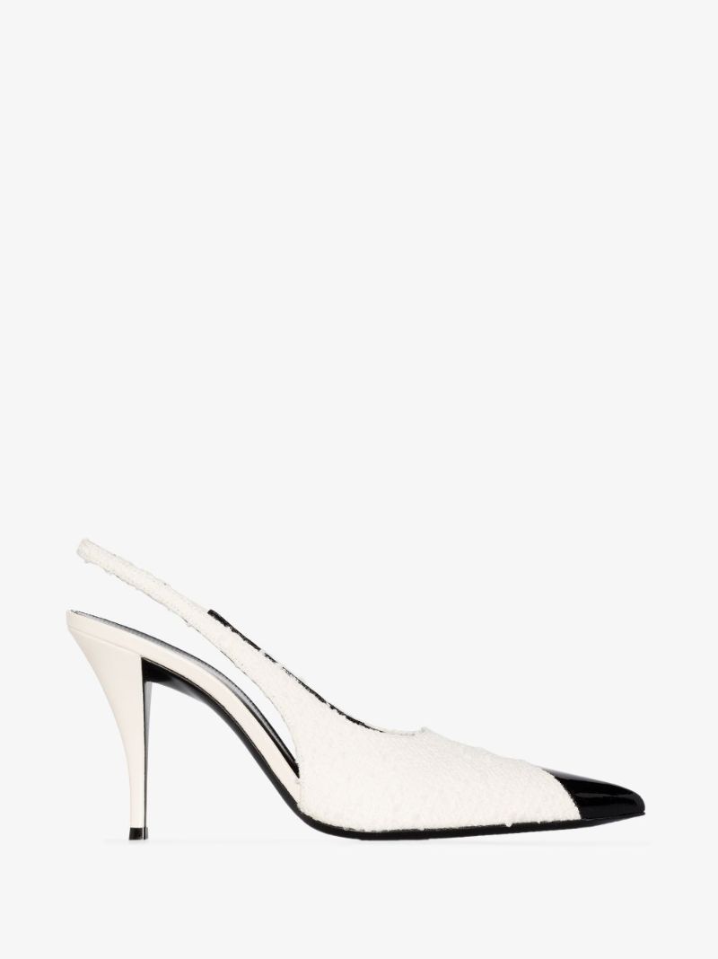 90mm Helmut Slingback Pumps