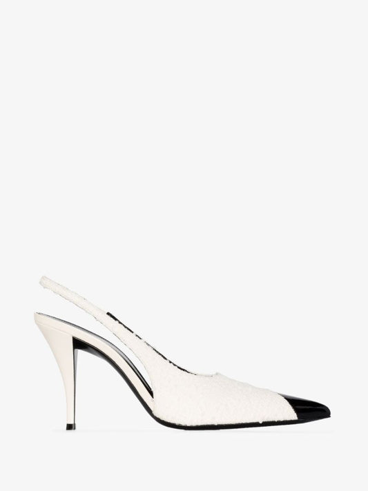 90mm Helmut Slingback Pumps