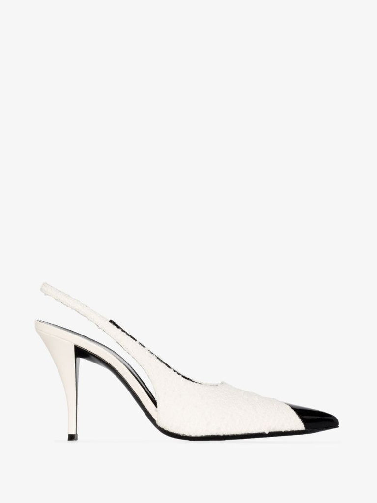 90mm Helmut Slingback Pumps