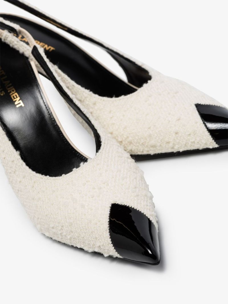 90mm Helmut Slingback Pumps