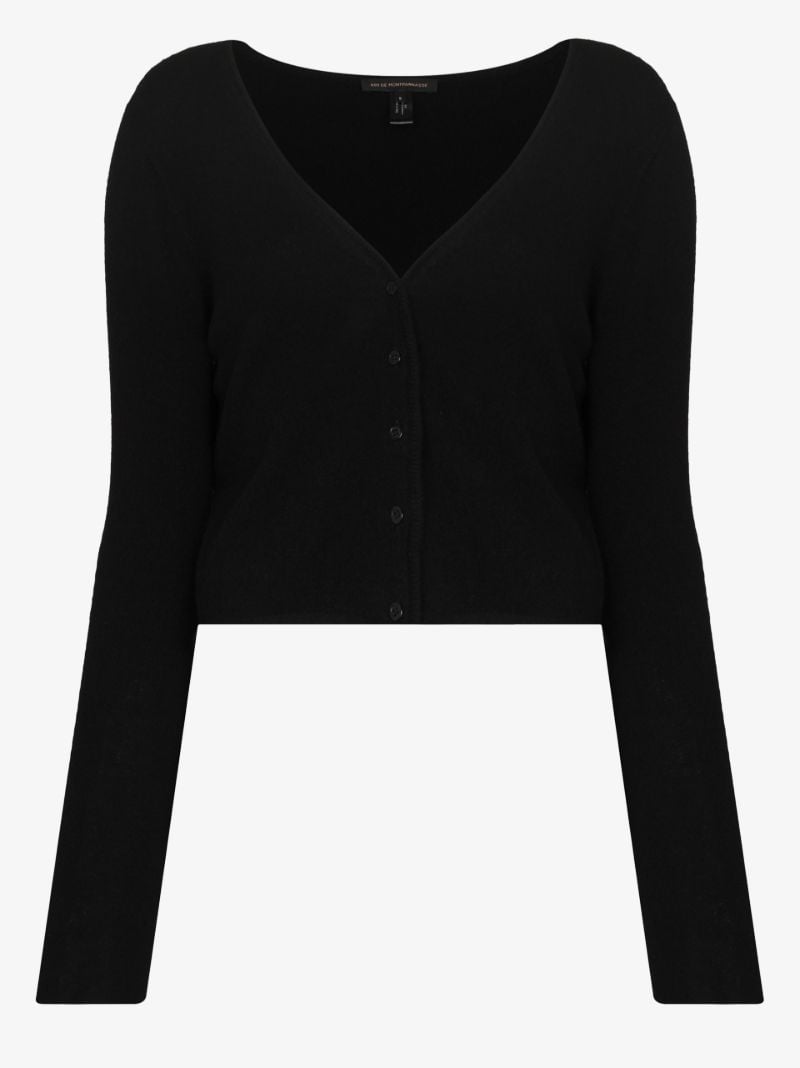 Cropped Cashmere Cardigan