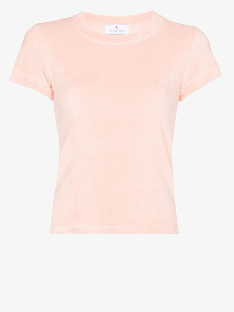Pink Terry Cotton T-shirt